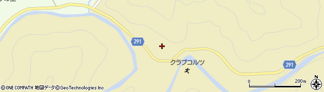 徳島県那賀郡那賀町谷内中分周辺の地図