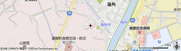 福岡県遠賀郡遠賀町上別府891周辺の地図