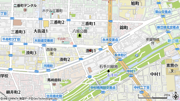 〒790-0012 愛媛県松山市湊町の地図