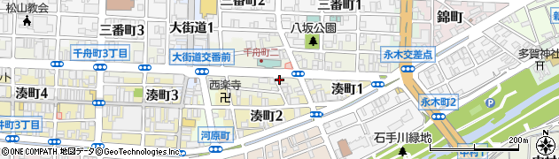 金券センター　松山周辺の地図