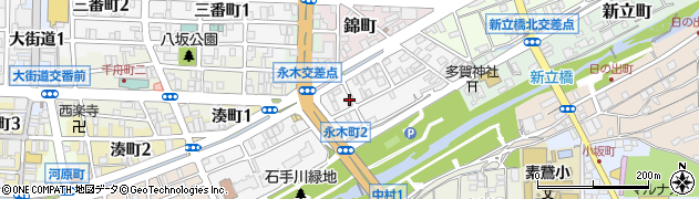 河原田酒店周辺の地図