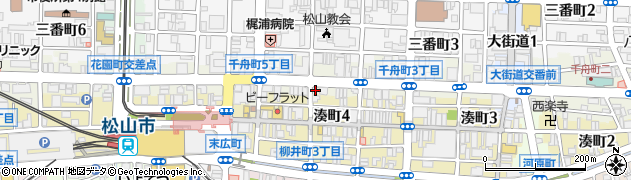 セレブリティハウス松山店周辺の地図