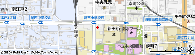 ニコニコレンタカー　松山駅店周辺の地図