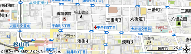 日本ハウズイング株式会社　松山営業所周辺の地図