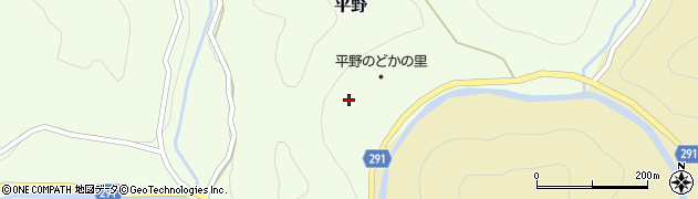 徳島県那賀町（那賀郡）平野（船戸）周辺の地図