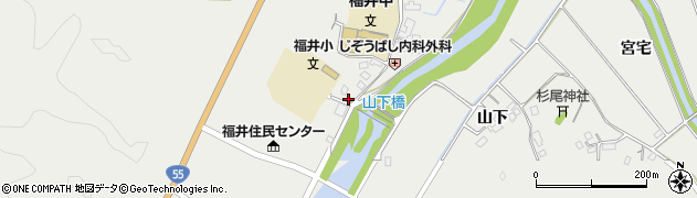 福井郵便局周辺の地図