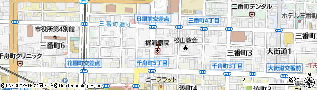 株式会社ツヴァイ松山営業所周辺の地図