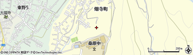 愛媛県松山市畑寺町周辺の地図
