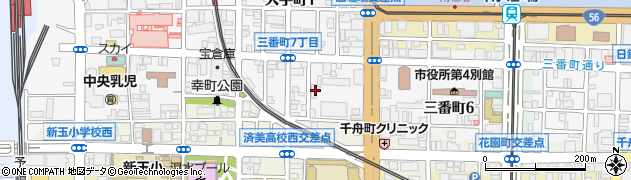 株式会社松山建装社周辺の地図
