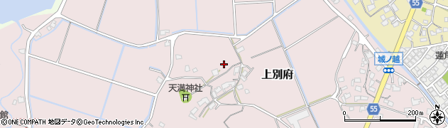 福岡県遠賀郡遠賀町上別府1734周辺の地図