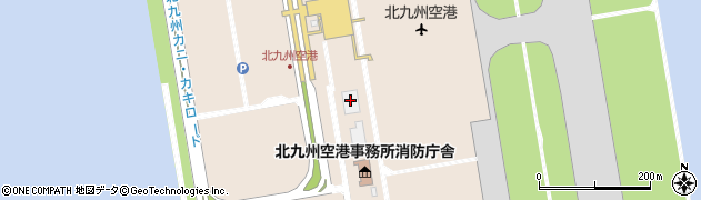 カフェ ロゼ北九州空港店周辺の地図