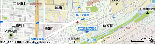 同仁堂鍼灸院周辺の地図