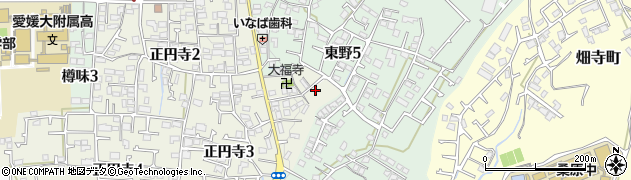 正円寺公園周辺の地図