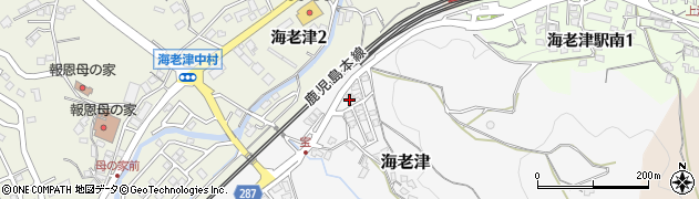 福岡県遠賀郡岡垣町海老津97-4周辺の地図