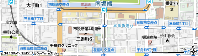マルホ株式会社　松山営業所周辺の地図
