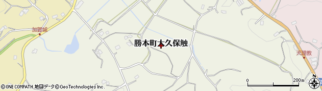 長崎県壱岐市勝本町大久保触周辺の地図