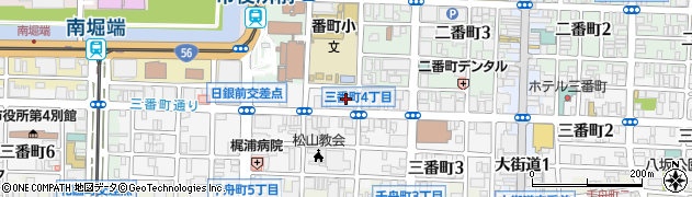 住友生命保険相互会社　松山支社松山新みらい支部周辺の地図