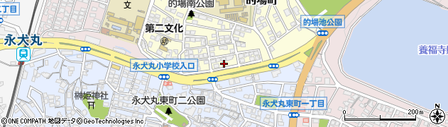 福岡県北九州市八幡西区的場町11周辺の地図
