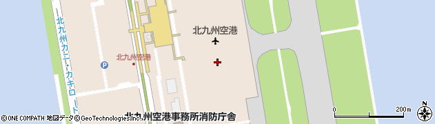 福岡県北九州市小倉南区空港北町周辺の地図