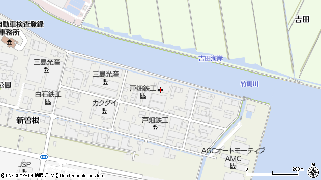 〒800-0211 福岡県北九州市小倉南区新曽根の地図