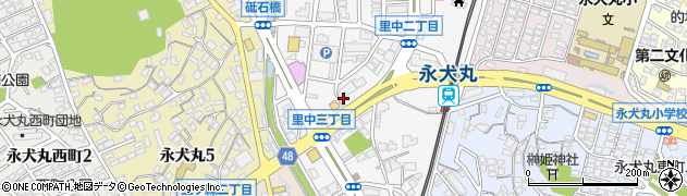 麺吉周辺の地図