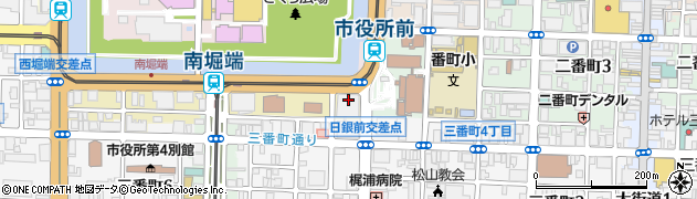 伊予銀行　ローンプラザ松山支店周辺の地図