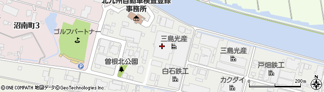 三島光産株式会社　機工事業本部周辺の地図