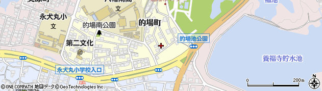 福岡県北九州市八幡西区的場町周辺の地図