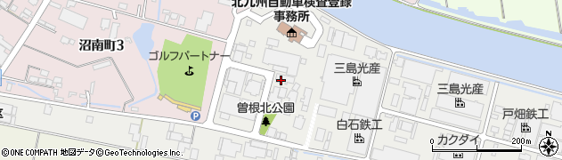 株式会社瓢屋　九州事業所　曽根工場周辺の地図