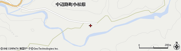 和歌山県田辺市中辺路町小松原205周辺の地図