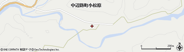 和歌山県田辺市中辺路町小松原150周辺の地図
