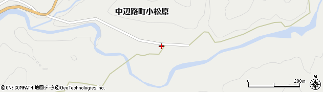 和歌山県田辺市中辺路町小松原167周辺の地図