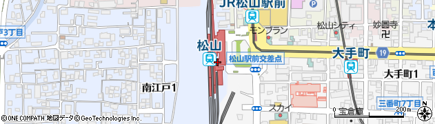 かけはし松山店周辺の地図
