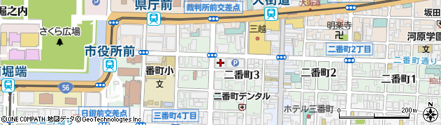 株式会社オーネット　松山支社周辺の地図