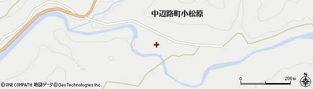 和歌山県田辺市中辺路町小松原127周辺の地図