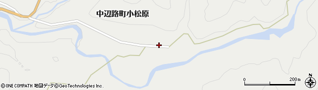 和歌山県田辺市中辺路町小松原370周辺の地図