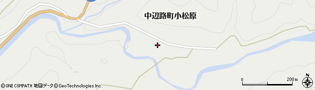 和歌山県田辺市中辺路町小松原124周辺の地図
