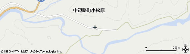 和歌山県田辺市中辺路町小松原430周辺の地図