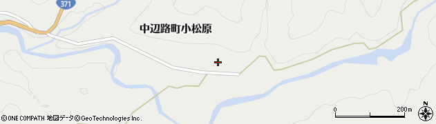 和歌山県田辺市中辺路町小松原364周辺の地図