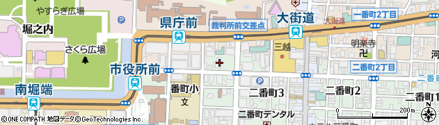 株式会社合人社計画研究所　松山営業所周辺の地図