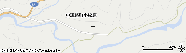 和歌山県田辺市中辺路町小松原745周辺の地図