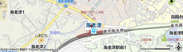 ＪＲ九州レンタカー＆パーキング海老津駅北側広場駐車場周辺の地図
