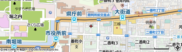 ホテルアビス松山周辺の地図