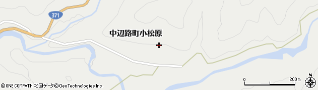和歌山県田辺市中辺路町小松原407周辺の地図