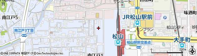 愛媛労働基準協会（公益社団法人）周辺の地図