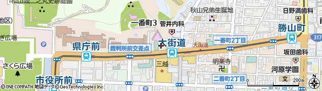 エーザイ株式会社　松山出張所周辺の地図