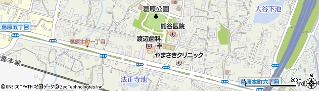 小倉葛原郵便局 ＡＴＭ周辺の地図