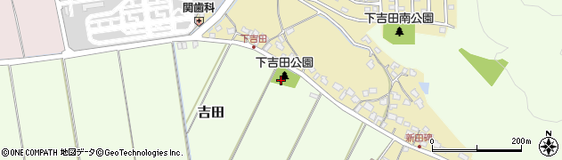 下吉田公園周辺の地図