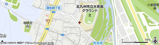 北九州市立大学北方キャンパス　後援会館周辺の地図