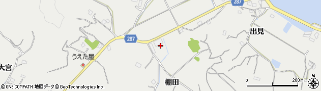 徳島県阿南市福井町（北棚田）周辺の地図